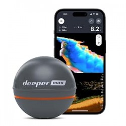 Deeper MAX Castable GPS Fish Finder Portable Chirp Sonar