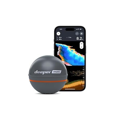 Deeper MAX Castable GPS Fish Finder Portable Chirp Sonar
