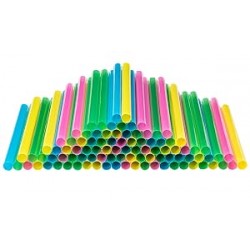 Jumbo Smoothie Straws Extra Wide 100 Pack BPA Free