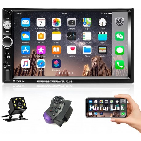 7-inch Double-DIN Car Stereo