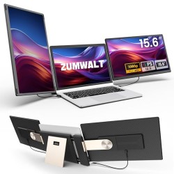15.6" Laptop Screen Extender, 1080P FHD Laptop Monitor Extender