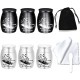 Small keepsake urns for human ashes – Set of 6