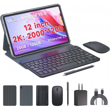PEICHENG Tablet 12" Android15.0