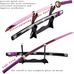 41 inch Handmade Japanese Samurai Katana Sword Full Tang for Man Gift