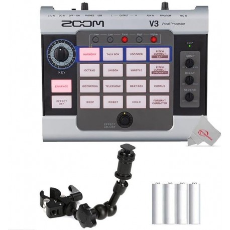 Zoom V3 Vocal Processor and Zoom HRM-7