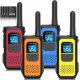 3 Long Range Walkie Talkies Rechargeable for Adults - NOAA 2 Way Radios Walkie Talkies 3 Pack