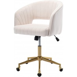 Velvet office desk chair