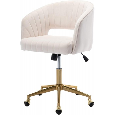 Velvet office desk chair