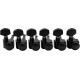 Musiclily Pro 6-in-Line 2-Pin Full Metal Guitar Tuners
