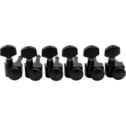 Musiclily Pro 6-in-Line 2-Pin Full Metal Guitar Tuners