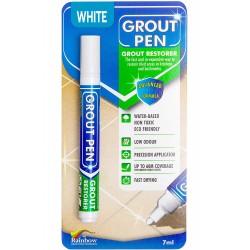 White grout pen