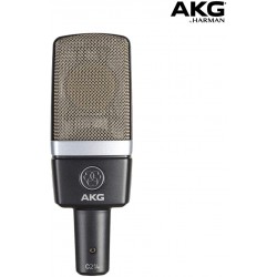 AKG Professional Large-Diaphragm Condenser Microphone, Grey