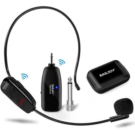 Wireless headset microphone, UHF transmitter