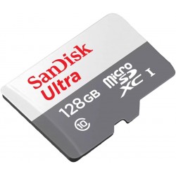 SanDisk 128GB microSDXC UHS-I Memory Card with Adapter
