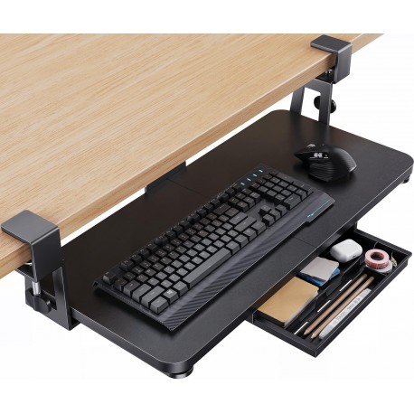 Large keyboard tray