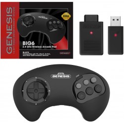 Retro-Bit Official Sega Saturn USB Controller Pad
