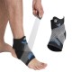 Compression ankle brace