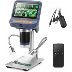.3 inch 1080P LCD Digital USB Microscope with 10X-220X
