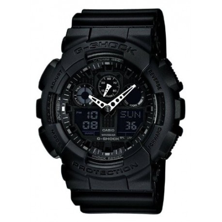 G-SHOCK - The GA 100-1A1 Military Series Watch in Black