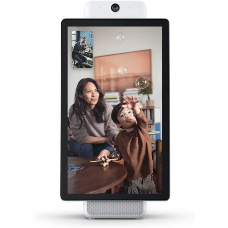 Facebook Portal Plus Smart Video Calling 15.6” Touch Display with Alexa White