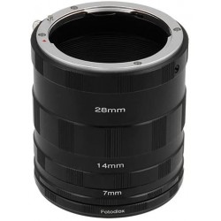 Macro Extension Tube Set Kit for Extreme Close-up, fits Nikon D1