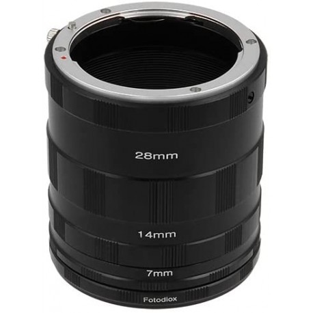 Macro Extension Tube Set Kit for Extreme Close-up, fits Nikon D1