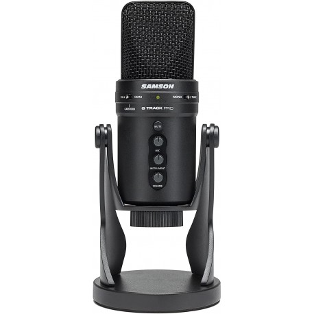 Samson G-Track Pro Professional USB Condenser Microphone with Audio Interface