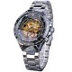 Stainless Steel Men Automatic Sport Wrist Watch