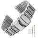 Stainless Steel Mesh Strap Wrist Watch Band