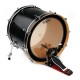 Clear Bass Drum Head, 22