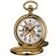 Mens Pocket Watch Half Hunter