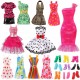 11 Ba-Girl Fashion Dolls Clothes Accessories