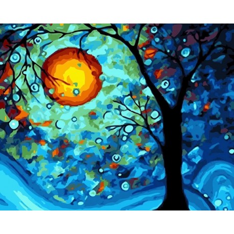 Canvas Without Frame -Dream Tree 12x16 Inch