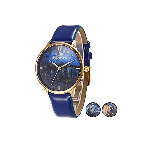 Watch Van Gogh Starry Night Art Wrist Watch Gift