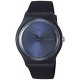 New Gent Quartz Silicone Strap, Black, 20 Casual Watch (Model: SUOB702)