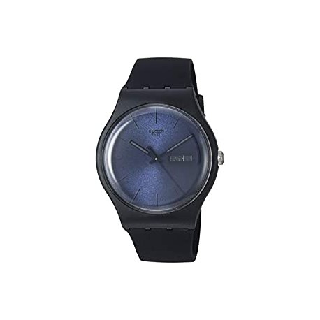 New Gent Quartz Silicone Strap, Black, 20 Casual Watch (Model: SUOB702)