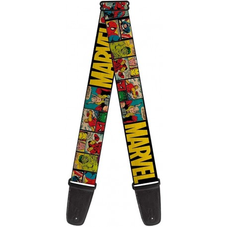 Guitar Strap Marvel Retro Comic