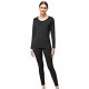 Womens Ultra Soft Thermal Underwear Long