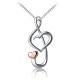 Sterling Silver Musical Note Pendant Necklace