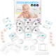 Eco-Baby Magnetic Cabinet Locks (6 Locks & 2 Keys)