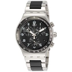 Irony Quartz Movement Black Dial Men's Watch