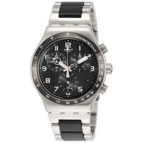 Irony Quartz Movement Black Dial Men's Watch