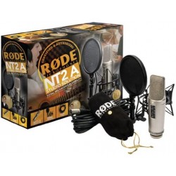 Rode NT2A Anniversary Vocal Multi-Pattern Dual Condenser Microphone Package