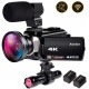 4K Video Camera Zohulu Camcorder