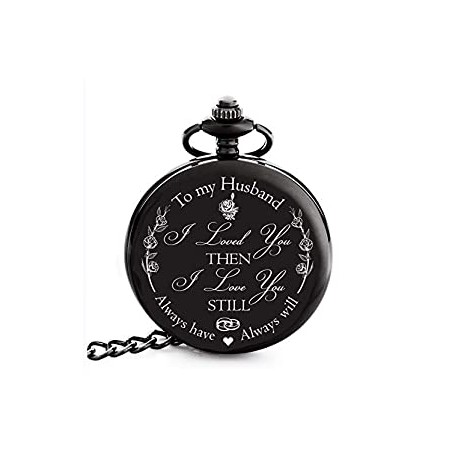 Engraved ‘To my Husband’ Pocket Watch
