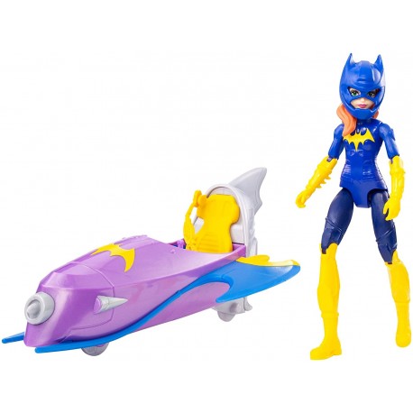 DC Super Hero Girls Batgirl Action Figure with Batjet Vehicle
