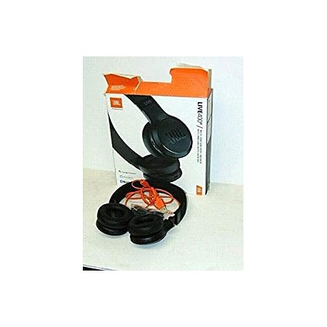 JBL LIVE On-Ear Wireless Headphones - Black