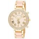 Women's USC40063 Gold-Tone and Pink Bracelet Watch