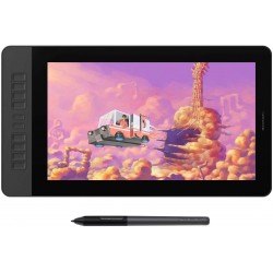 GAOMON 15.6 Inches Full HD IPS Pen Display with 8192 Levels Pressure Sensitive Tilt Support Battery-Free Pen