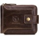 Genuine Leather Wallet for Men Large Capacity ID